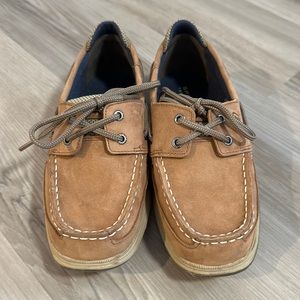 Sperry Top Siders size 3 lanyard boat shoe